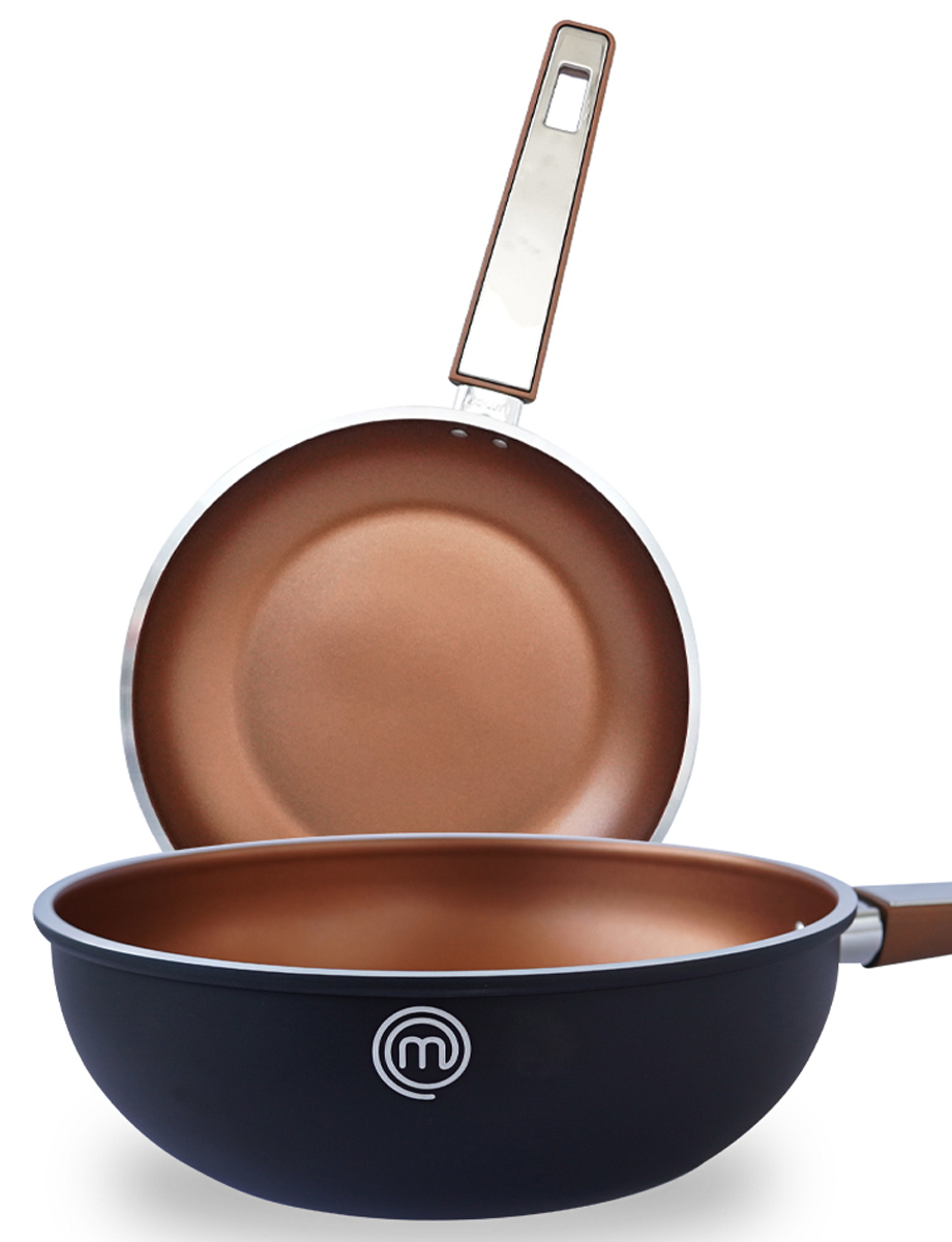 Set Wok 24cm + Sartén 24cm Master Chef