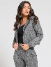 Chompa Deportiva con capucha Gris