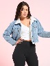 Chaqueta jean afelpada