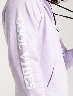 Chompa fleece abierta lila