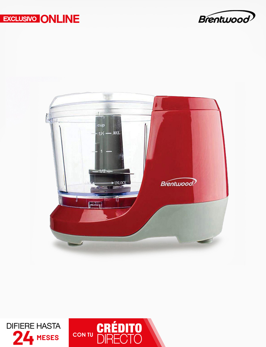 Mini Procesador Rojo | Brentwood