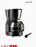 Cafetera 4 Tazas Negra | Brentwood