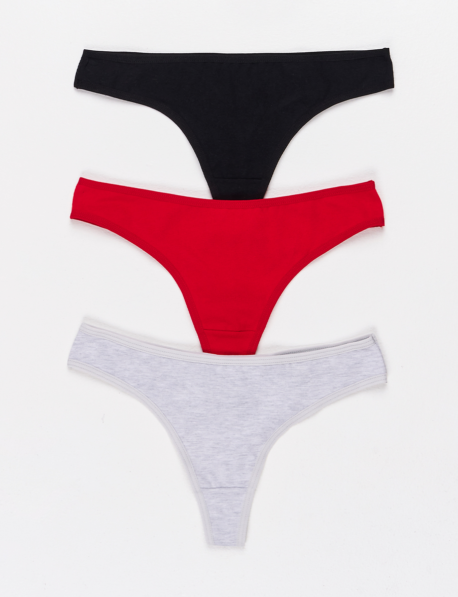 Tanga pack x3 surtidos