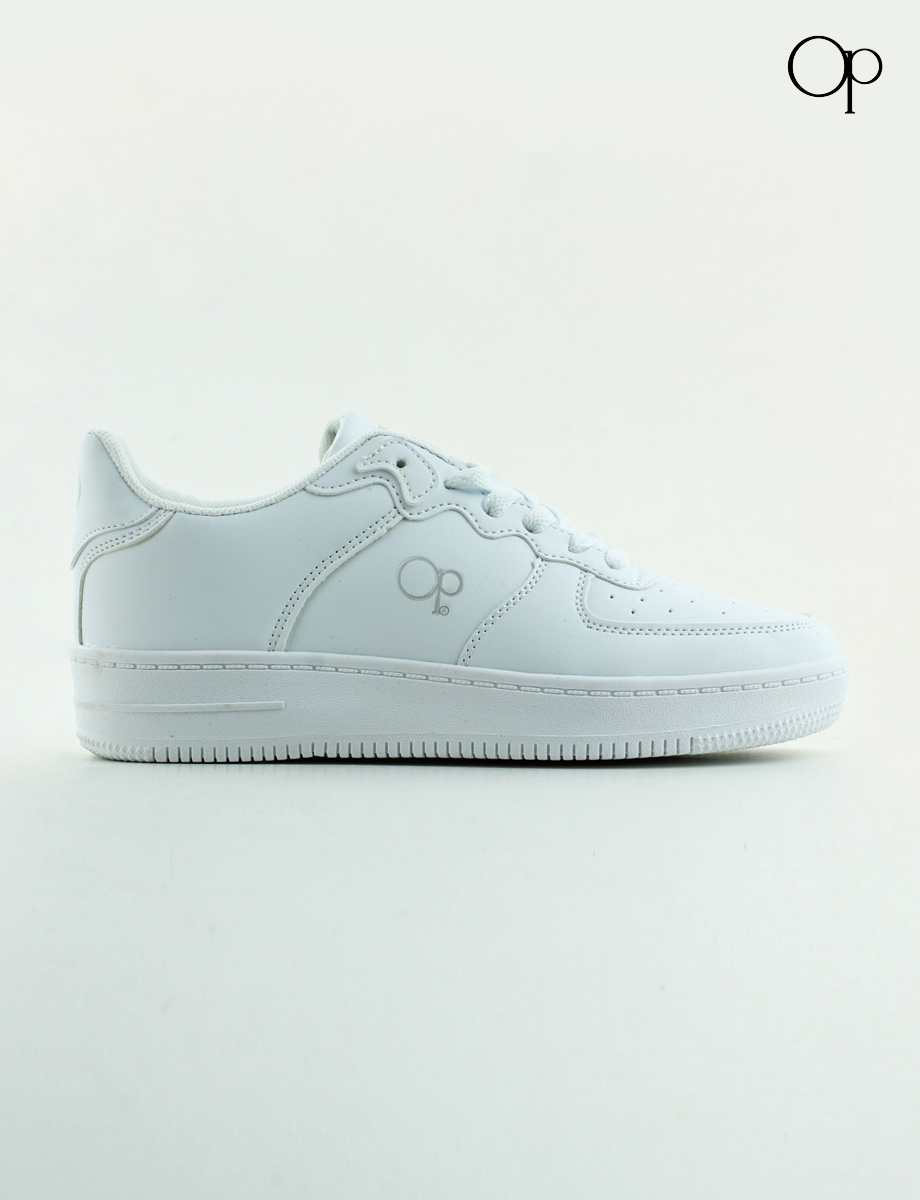 Sneaker Blanco con Cordones OP