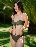 Traje de baño 2 piezas verde militar