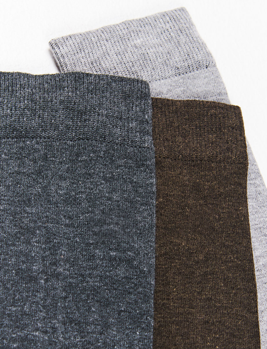 Medias Casuales Pack x3 varios colores