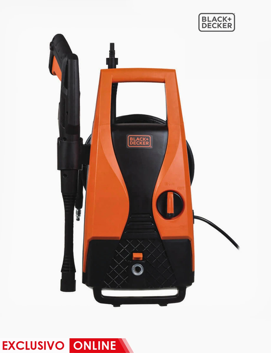 Hidrolavadora 1400 Watts Naranja | Black+Decker