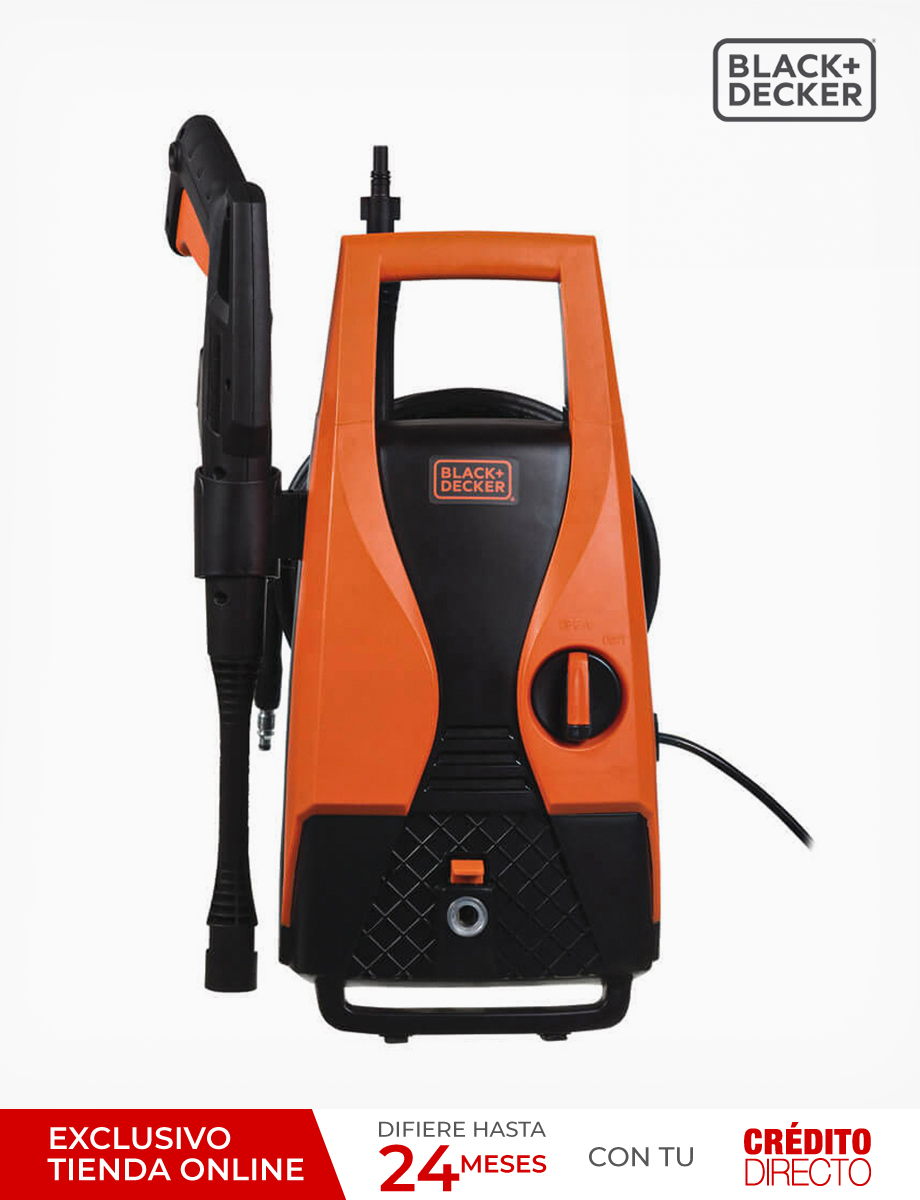 Hidrolavadora 1400 Watts Naranja | Black+Decker