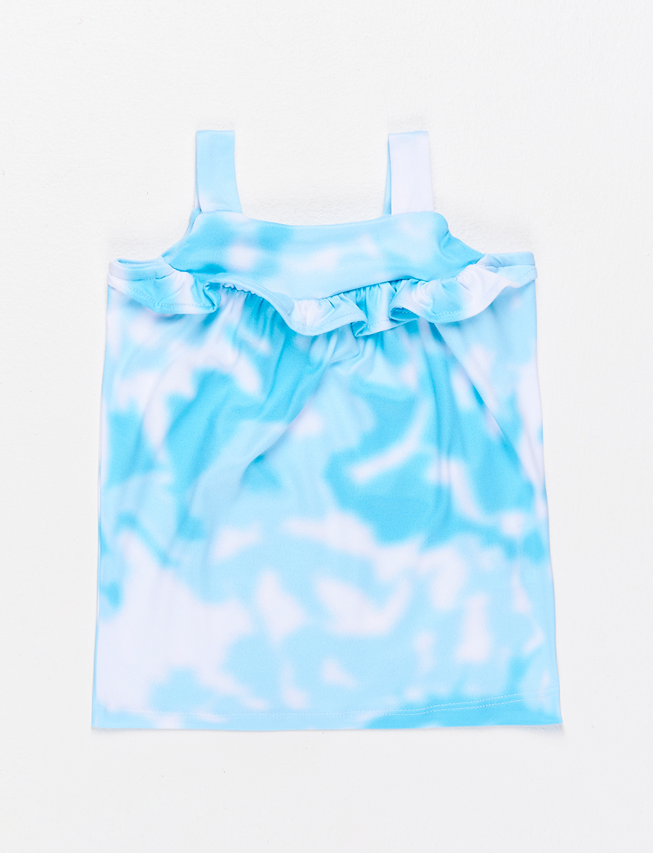 Bvd tie dye celeste con vuelos