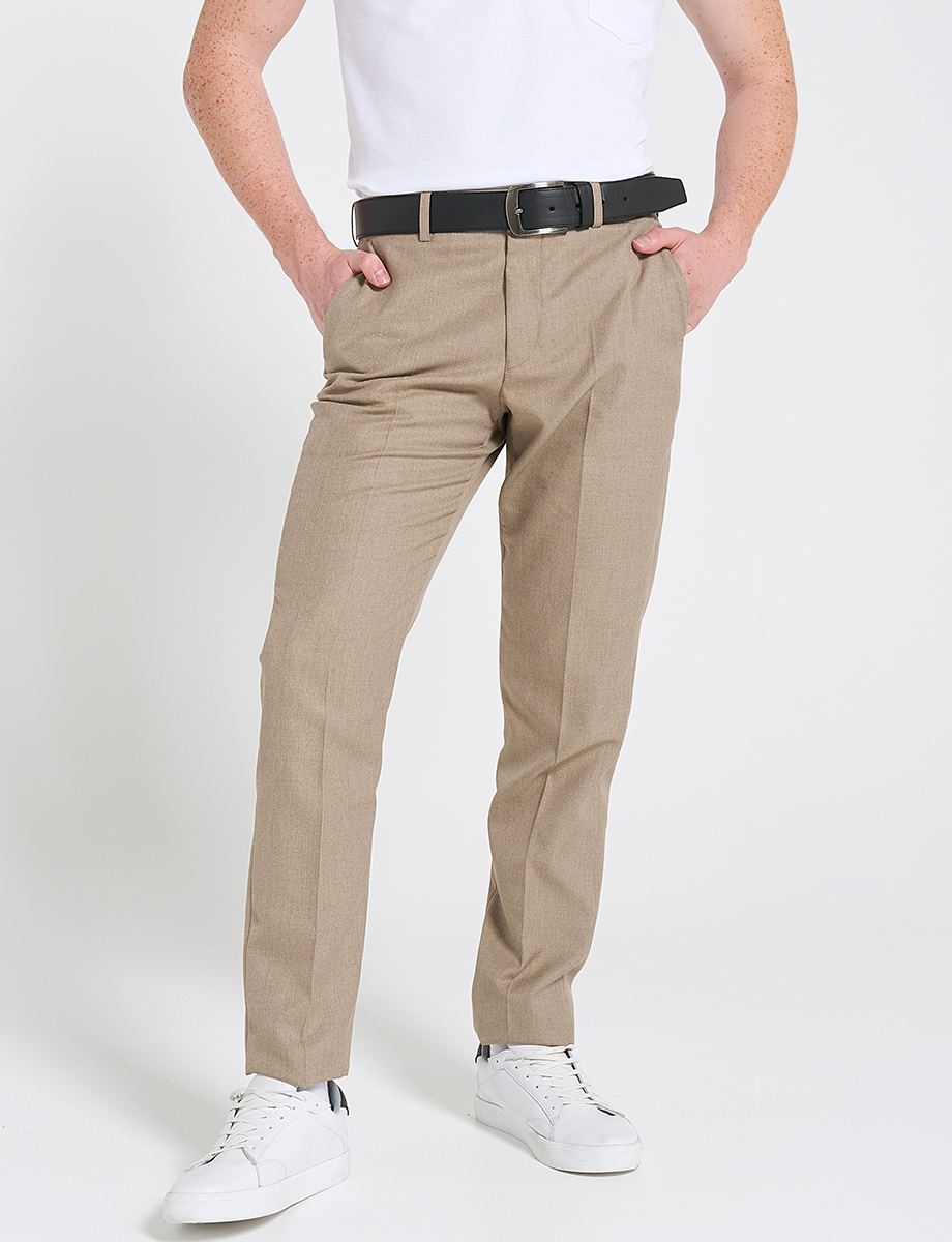 Pantalón ejecutivo café