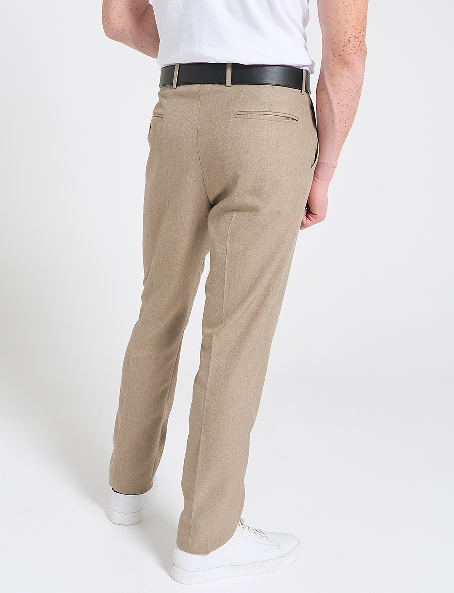 Pantalón ejecutivo café