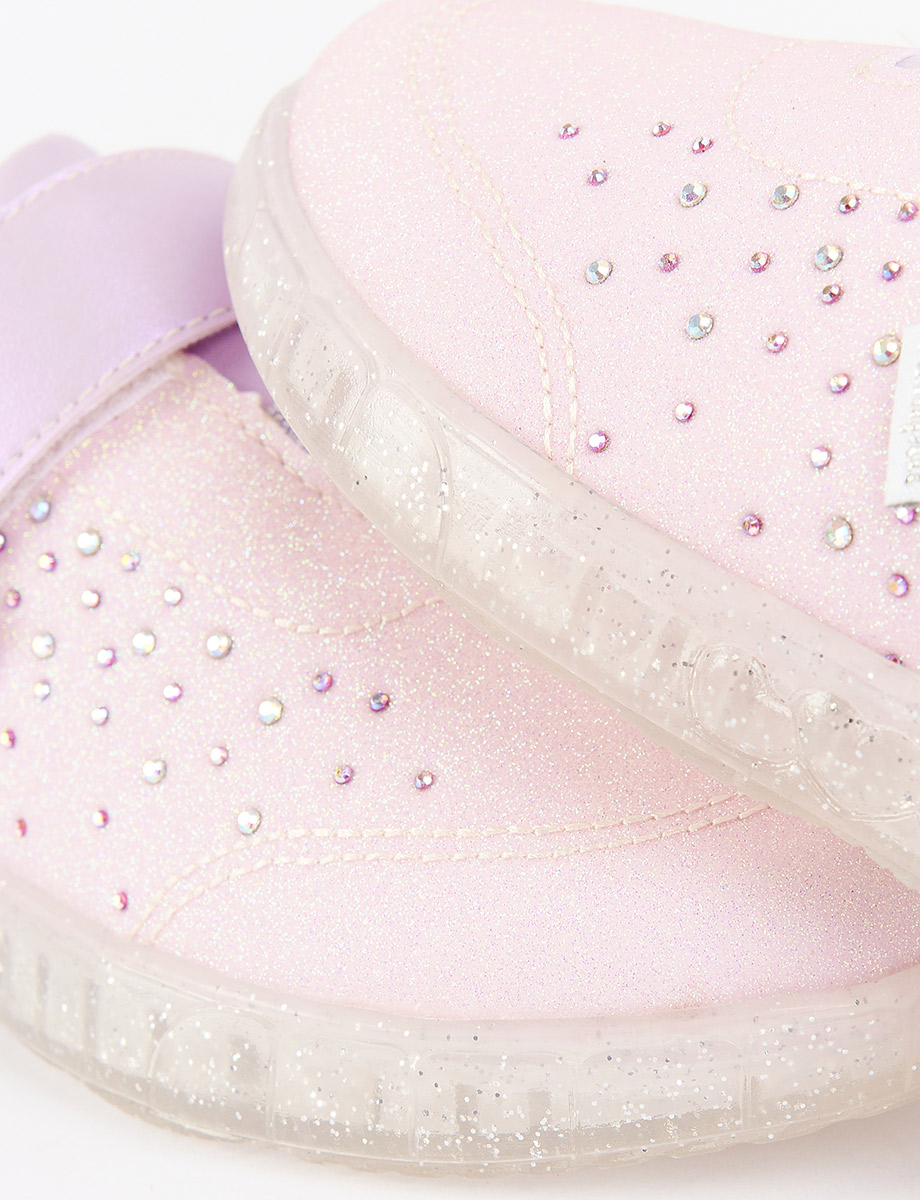 Sneaker Lavanda con brillos