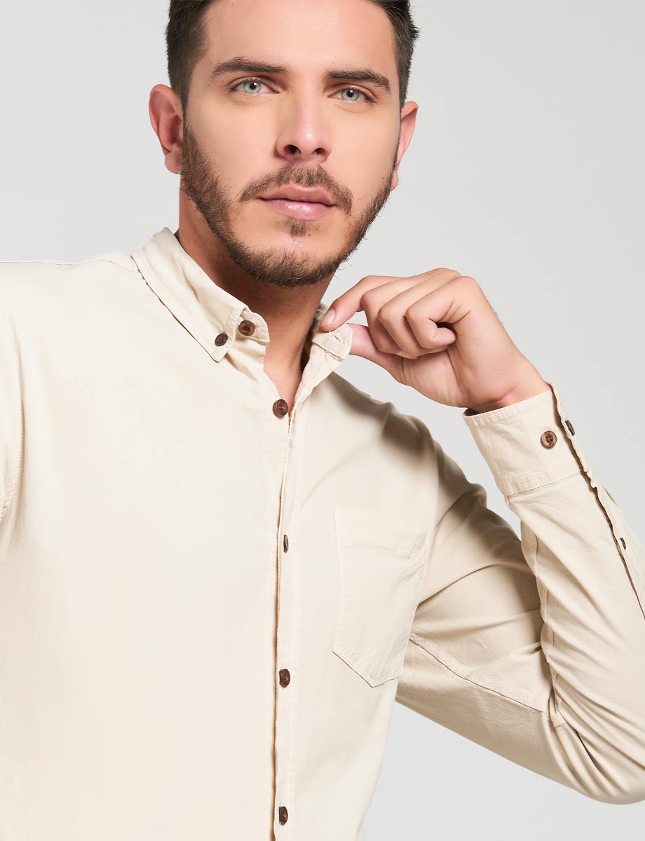 Camisa Cuello Button Down Arena