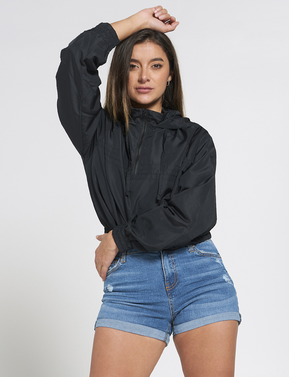Chaqueta Rompevientos con Cierre