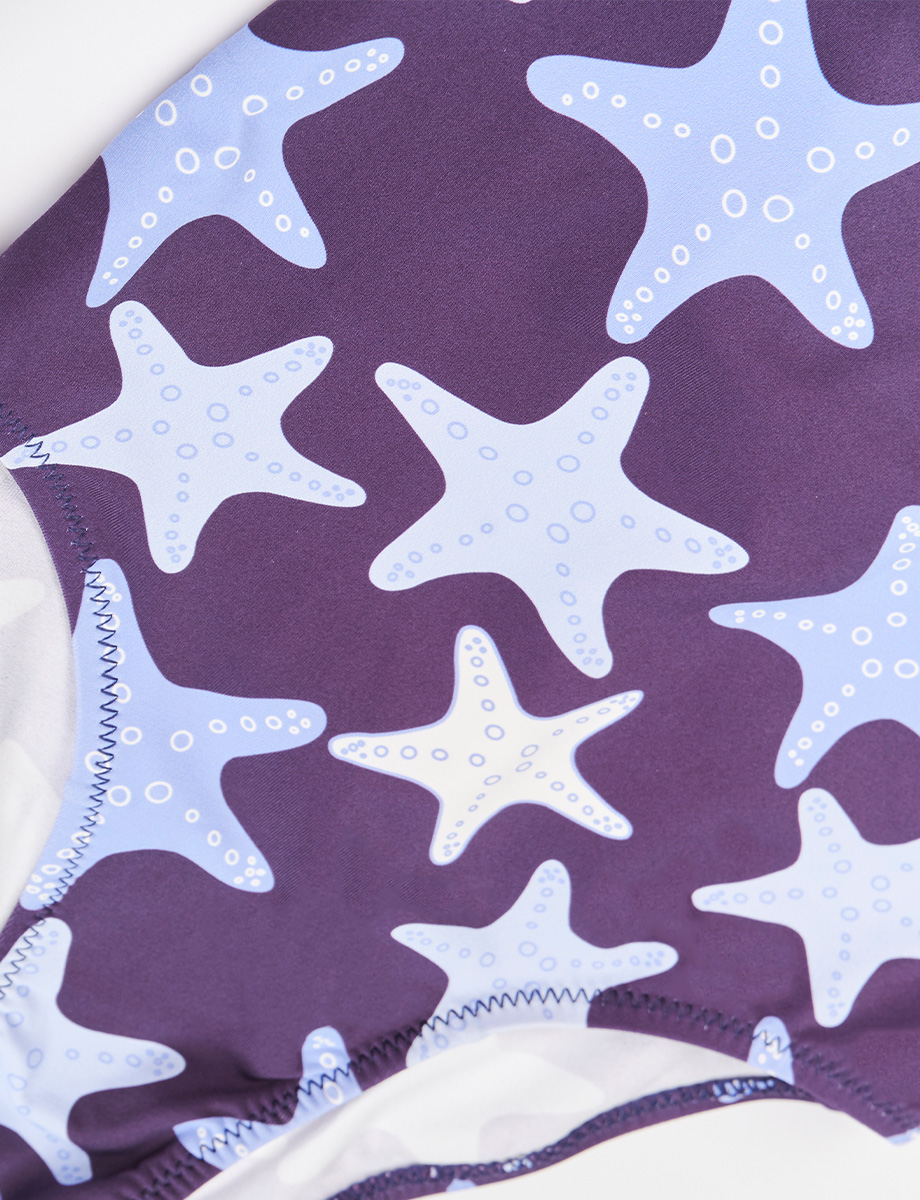 Traje de Baño pre Estampado Estrellas
