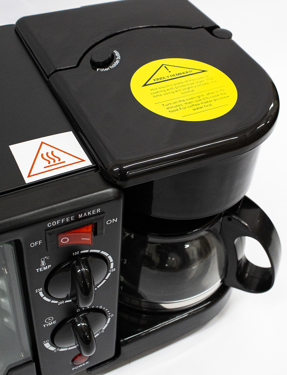 Horno Multifuncional con Cafetera SuperChef
