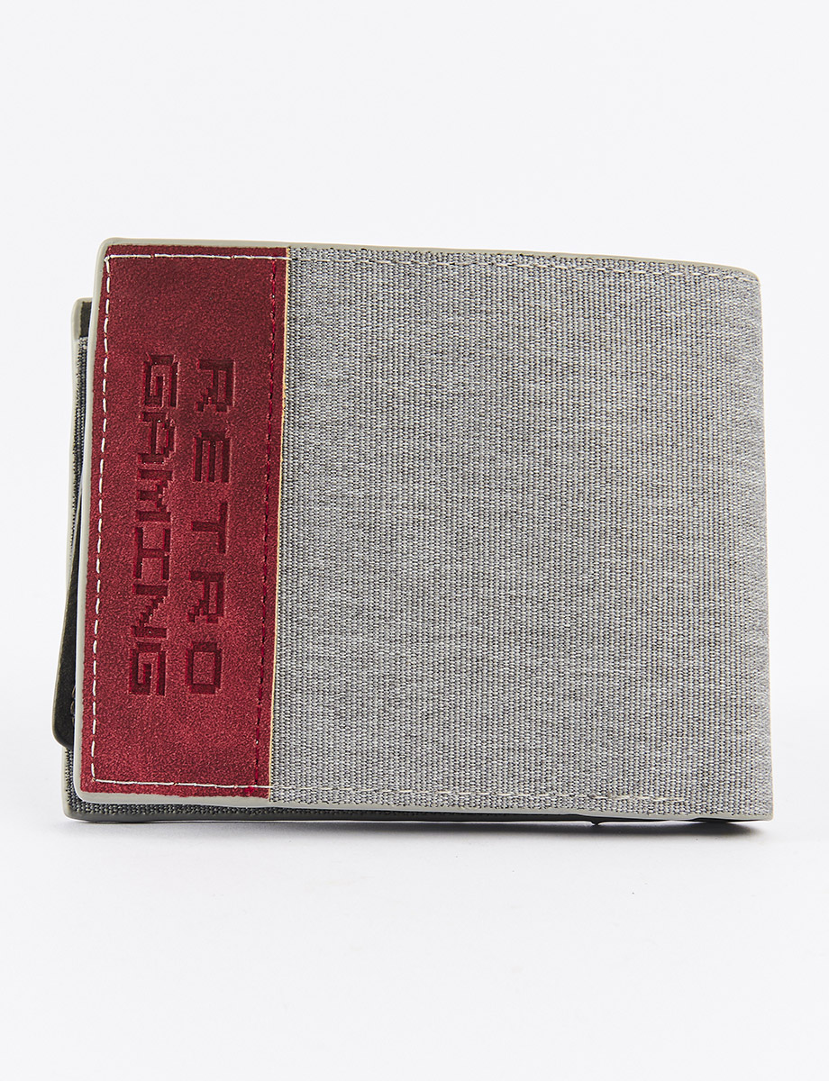 Billetera Bifold Gris Vasari