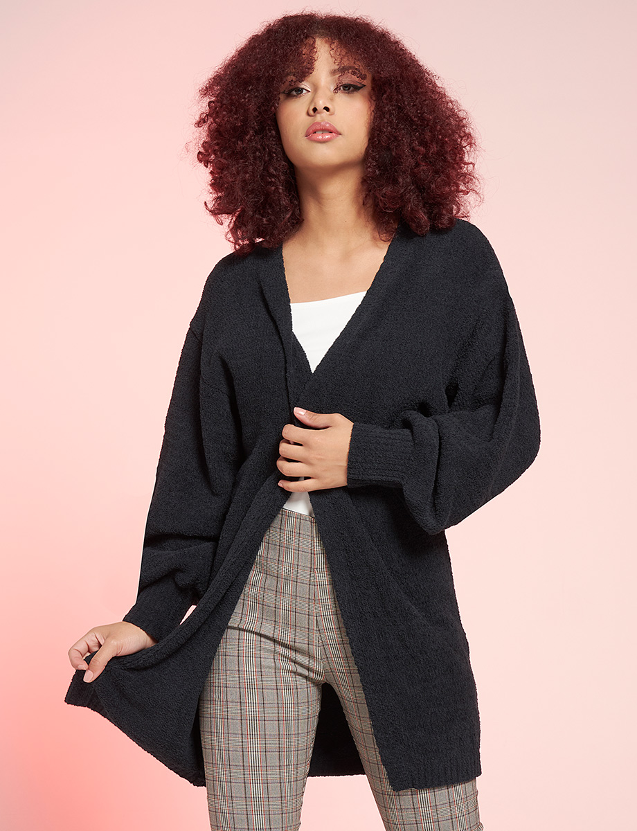 Cardigan Clásico Unicolor