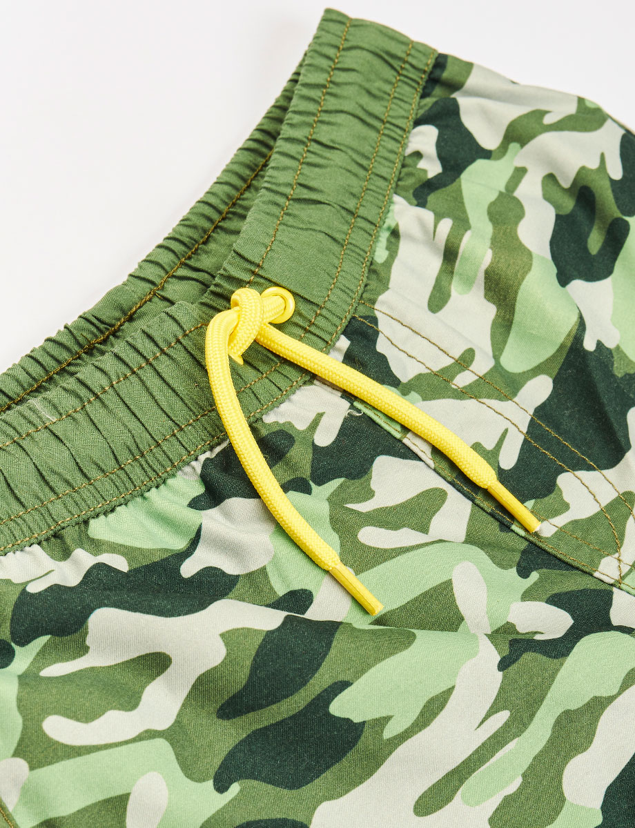 Traje de Baño pre Short Camuflaje militar