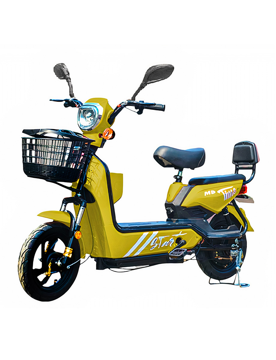 Scooter eléctrico amarillo 350w