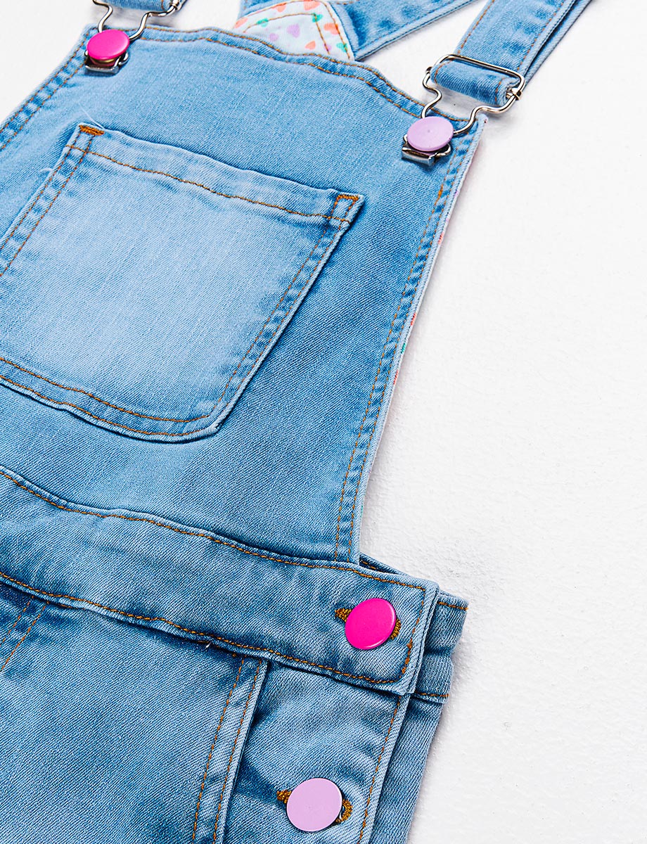 Overol Falda Denim desflecado