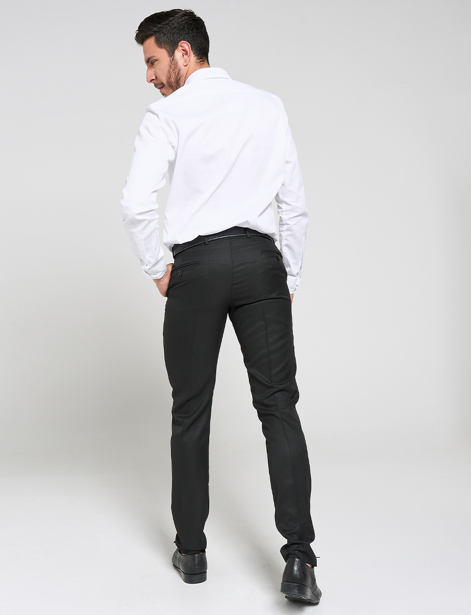 Pantalón formal negro