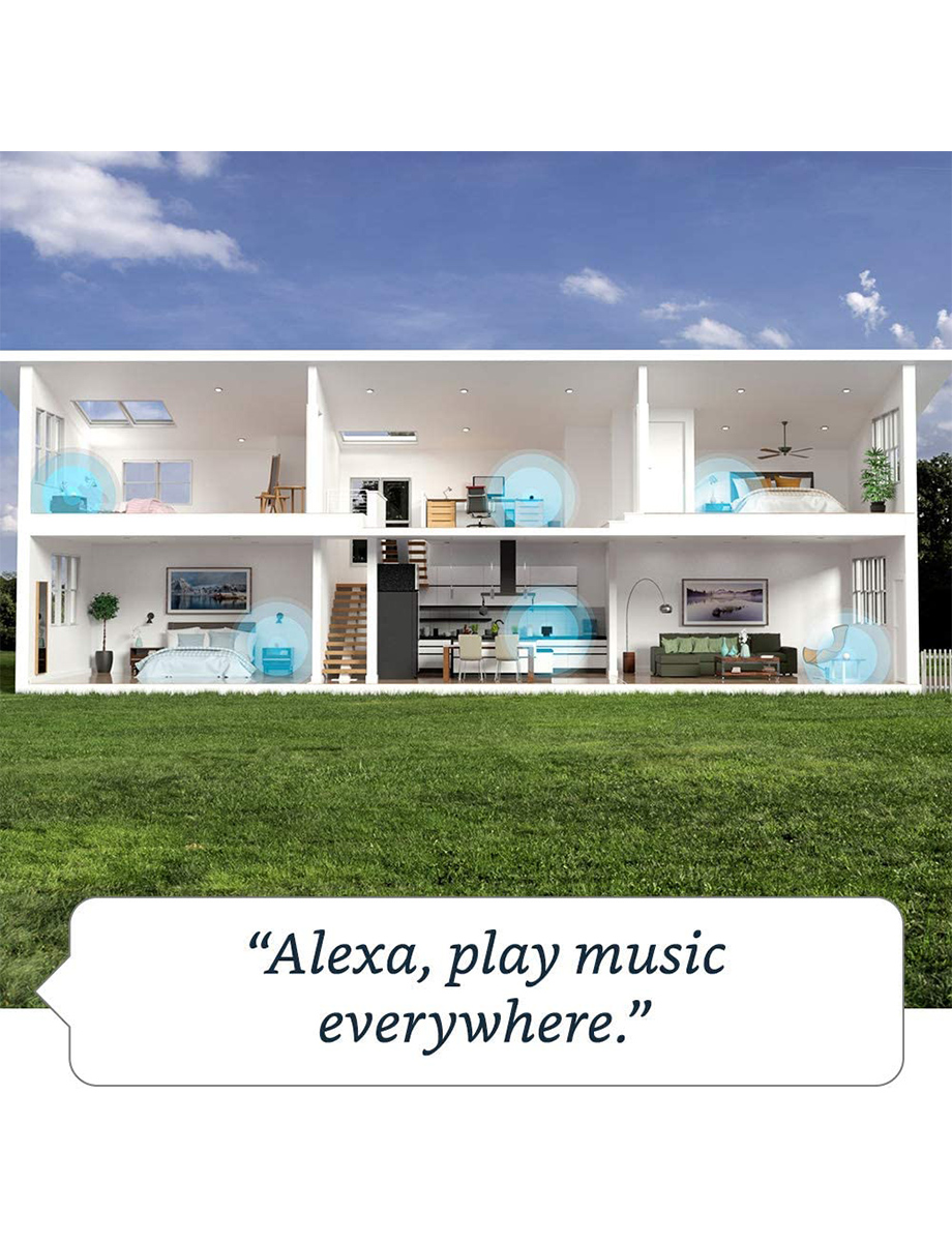 Parlante Alexa Echo Dot 4ta Gen Azul