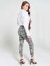 Pantalón a Cuadros con Botones negros