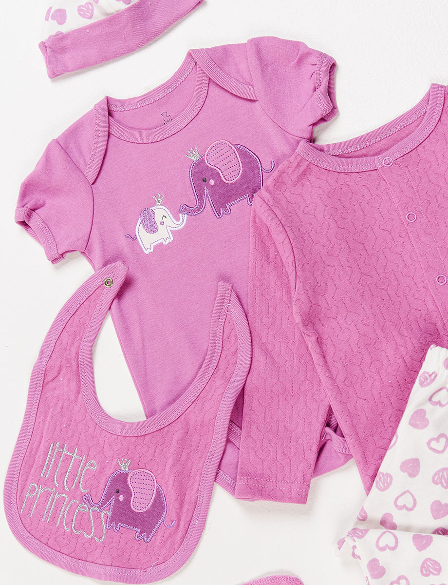 Set Infantil Little Princess Morado