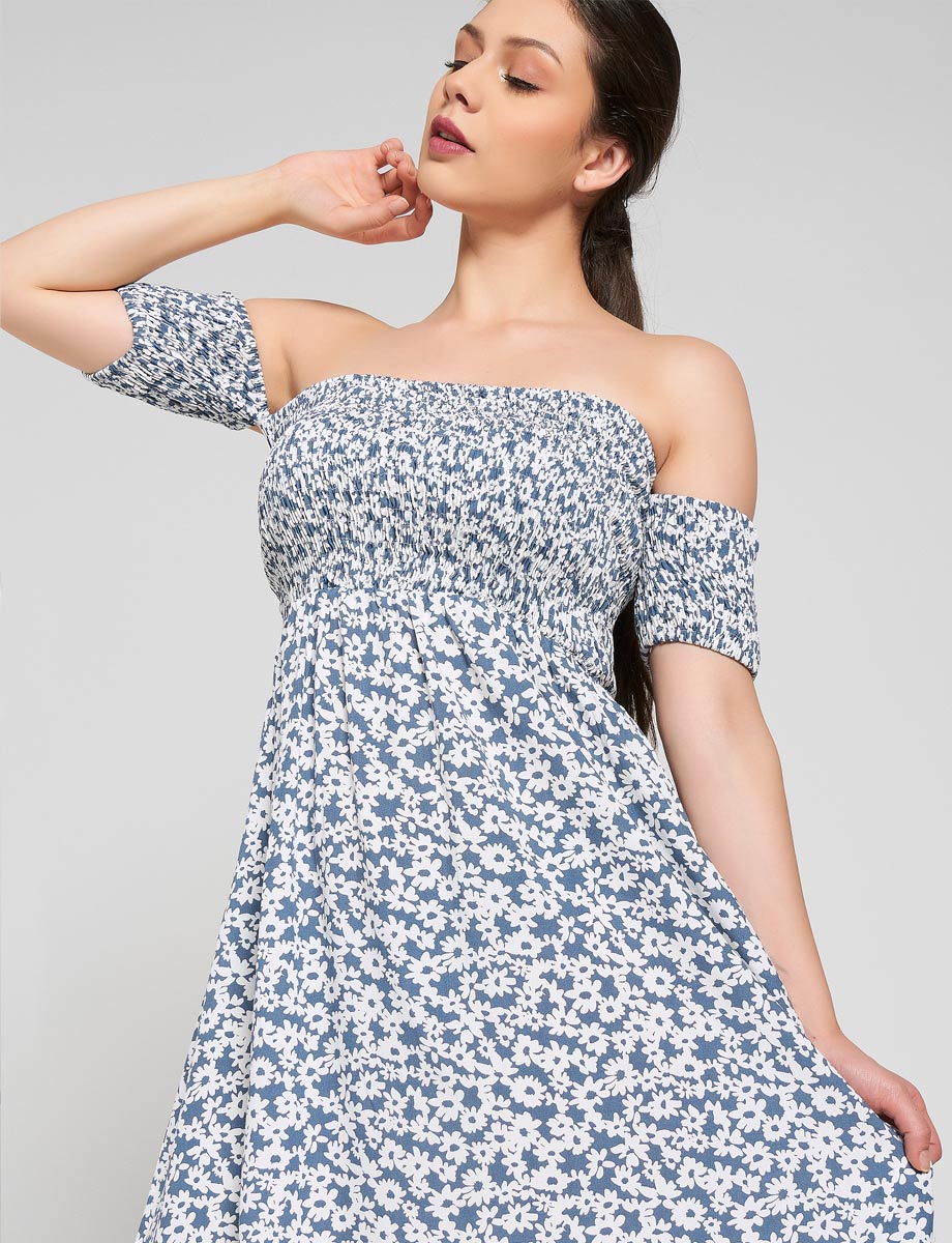 Vestido Campesino Floreado