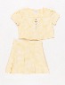 Conjunto Blusa + Falda amarillo