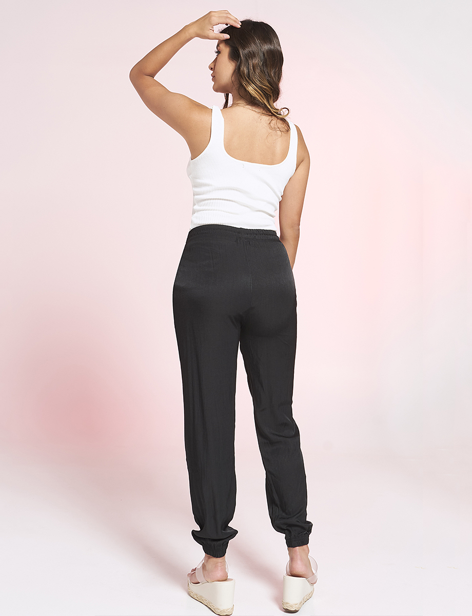 Pantalón Jogger Casual Negro