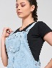 Vestido overol jean celeste