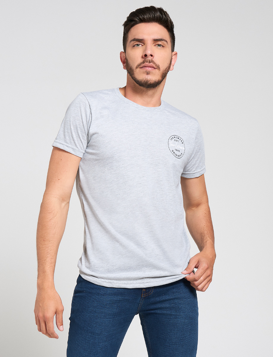 Camiseta Gris medio Original