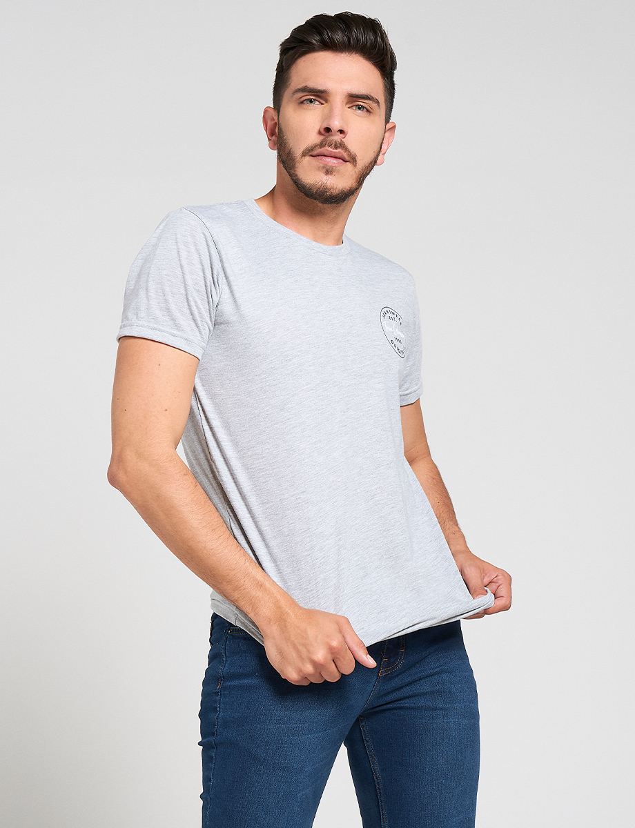 Camiseta Gris medio Original