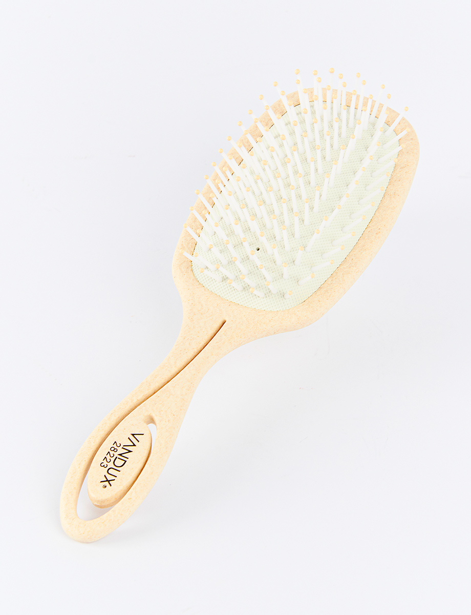 Cepillo de cabello de trigo beige