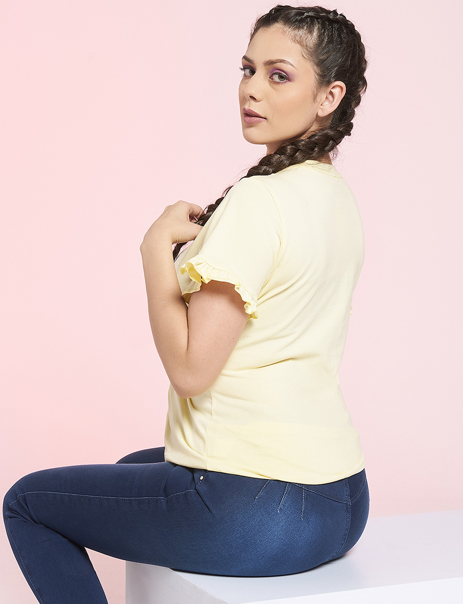 Camiseta Sunset Amarilla