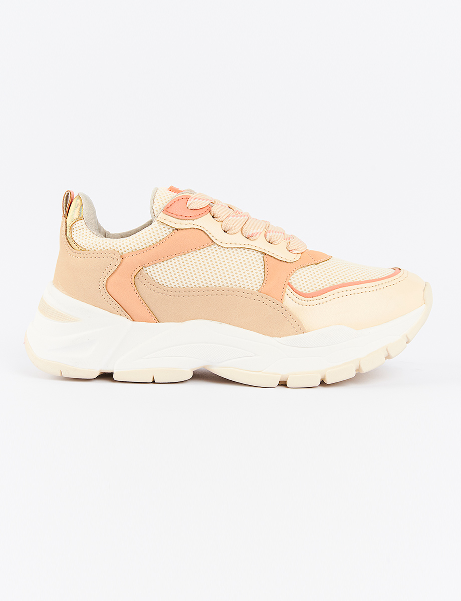 Sneakers Chunky Combinado