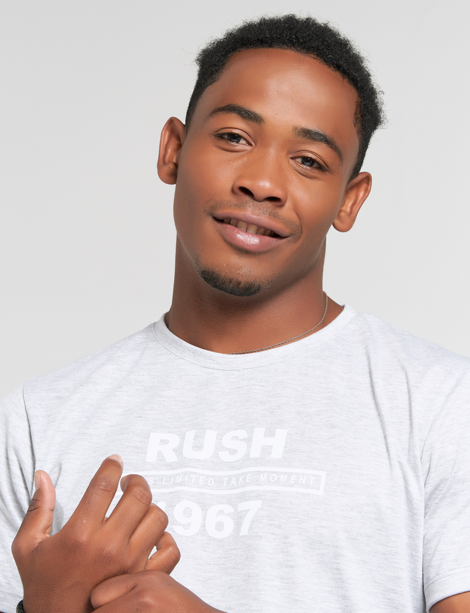 Camiseta Rush jaspeadao claro