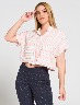 Blusa a rayas Oversize