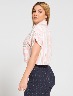 Blusa a rayas Oversize