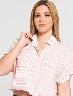 Blusa a rayas Oversize