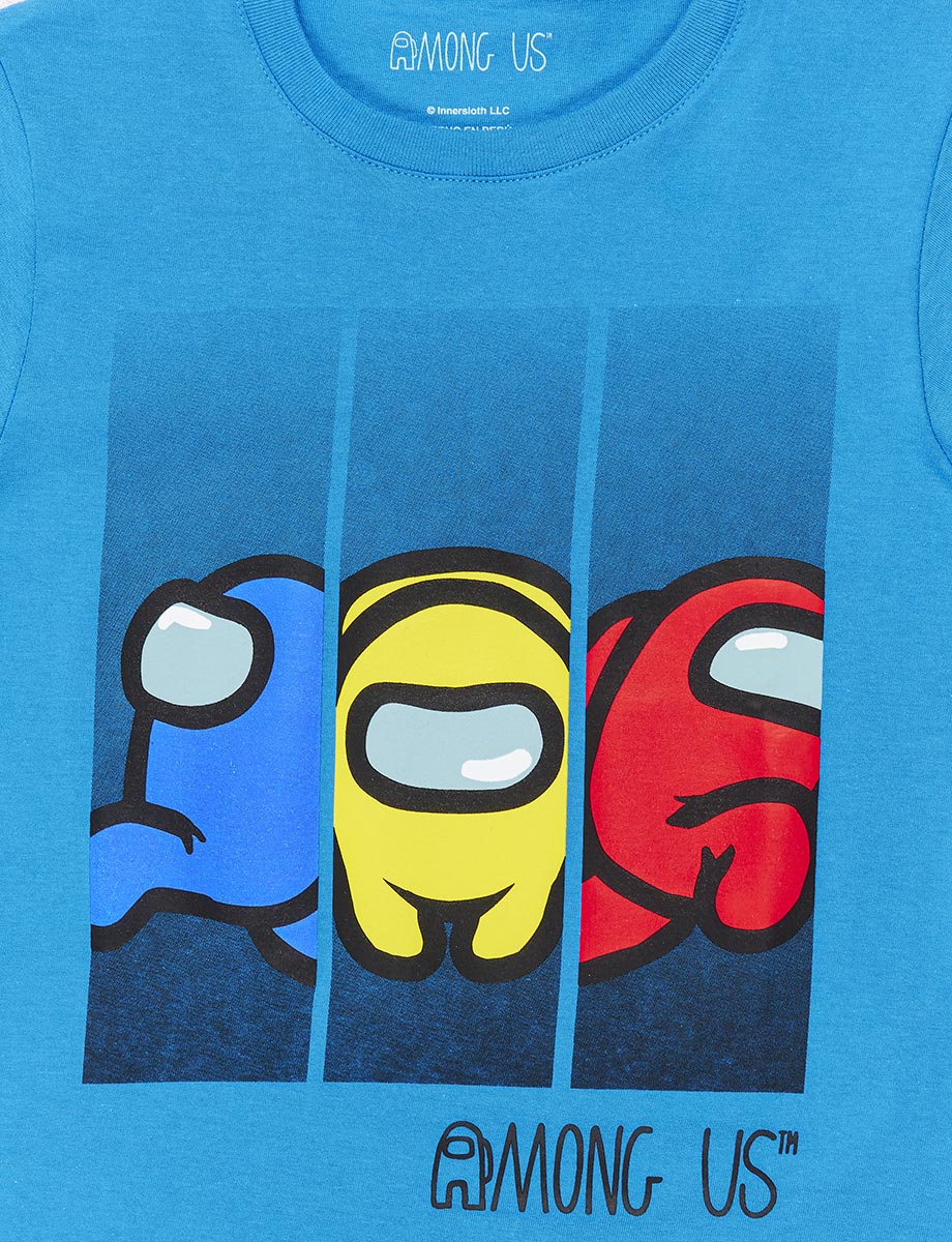 Camiseta pre Azul Among Us