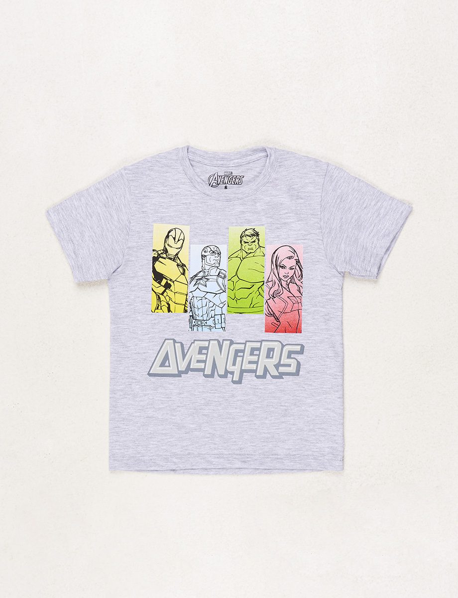 Camiseta pre Estampada Avengers