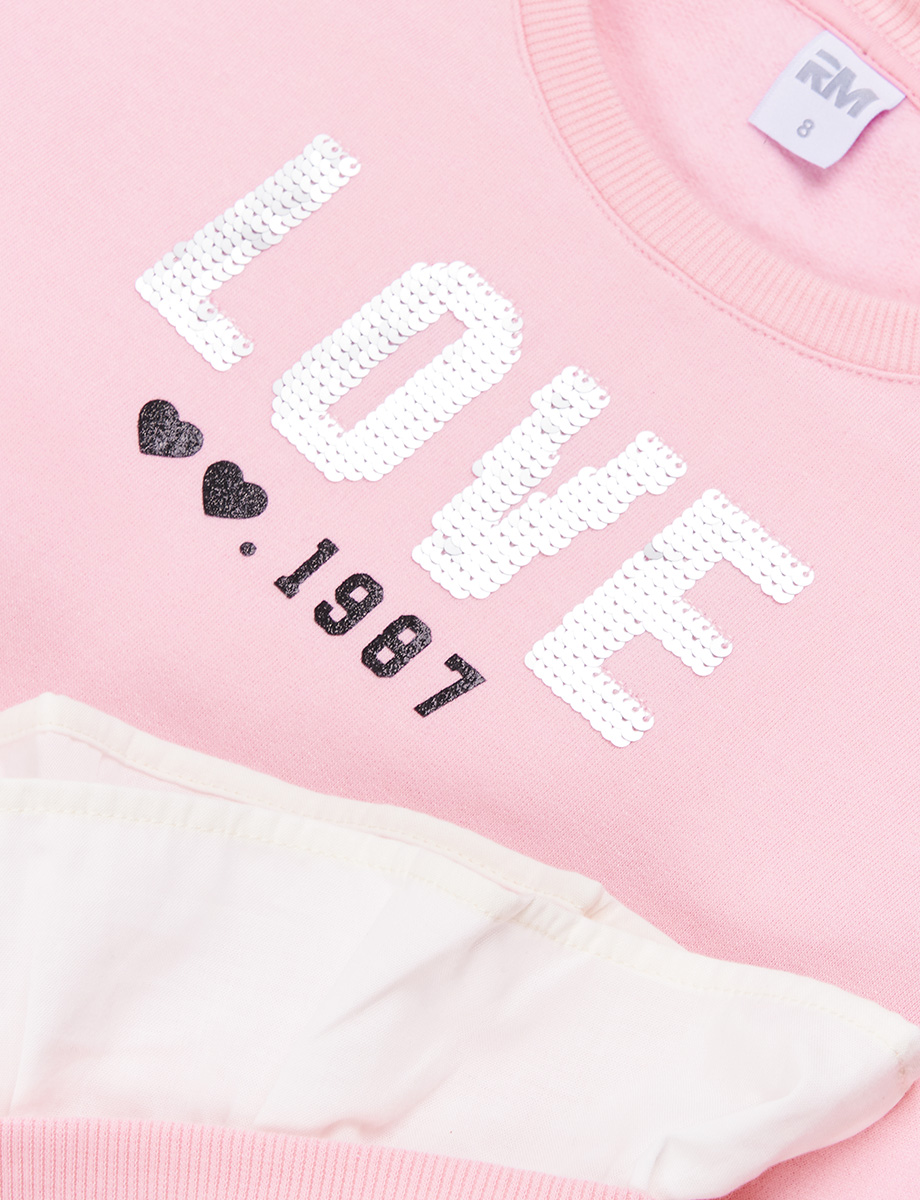 Buzo con vuelos Love