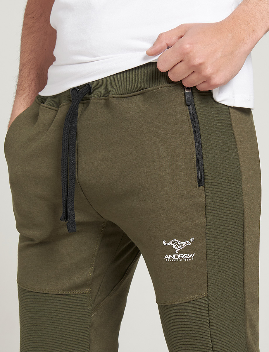 Jogger Andrew Verde militar