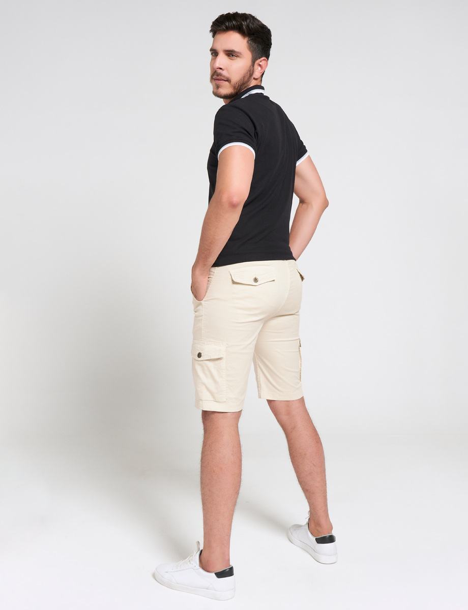 Bermuda cargo beige