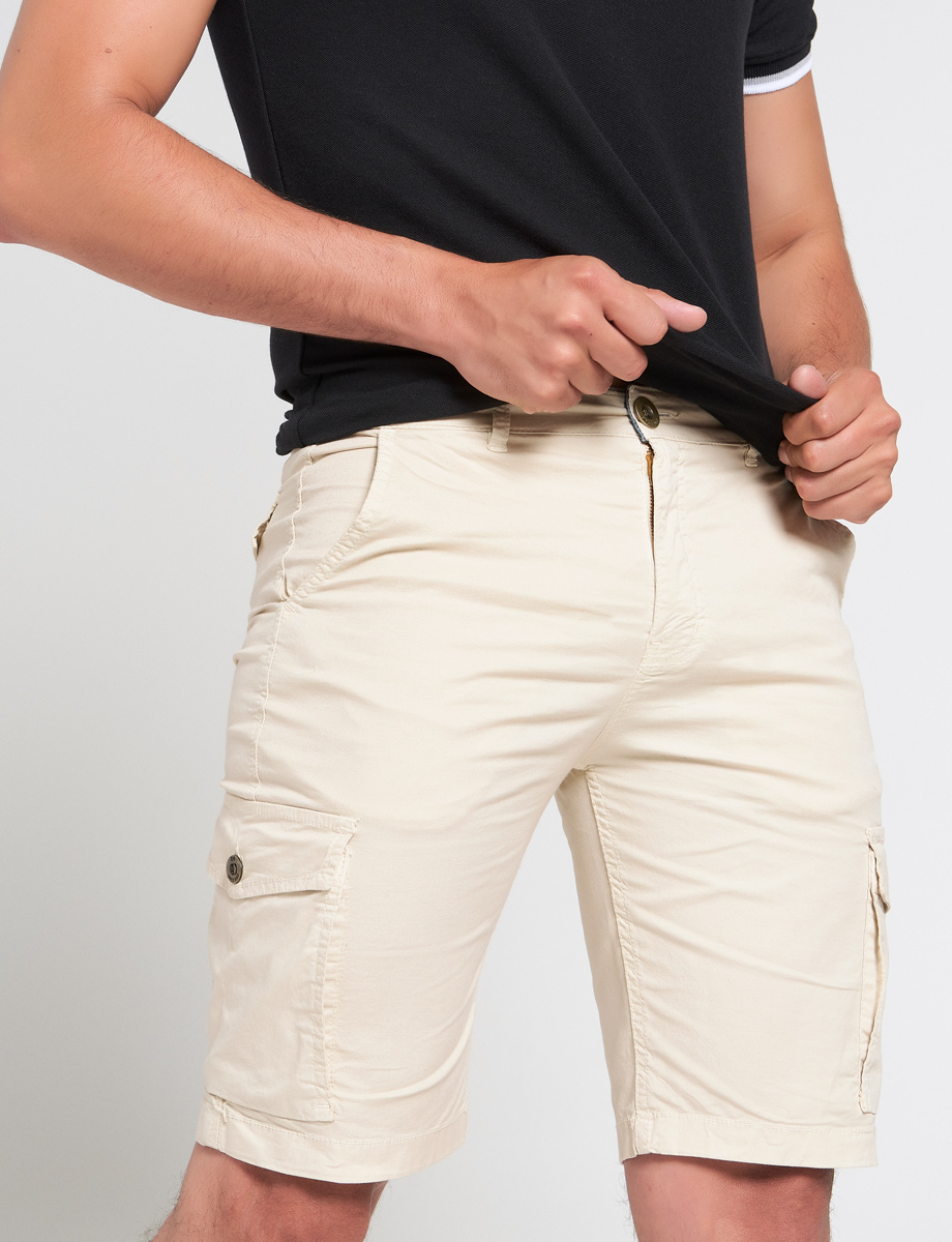 Bermuda cargo beige