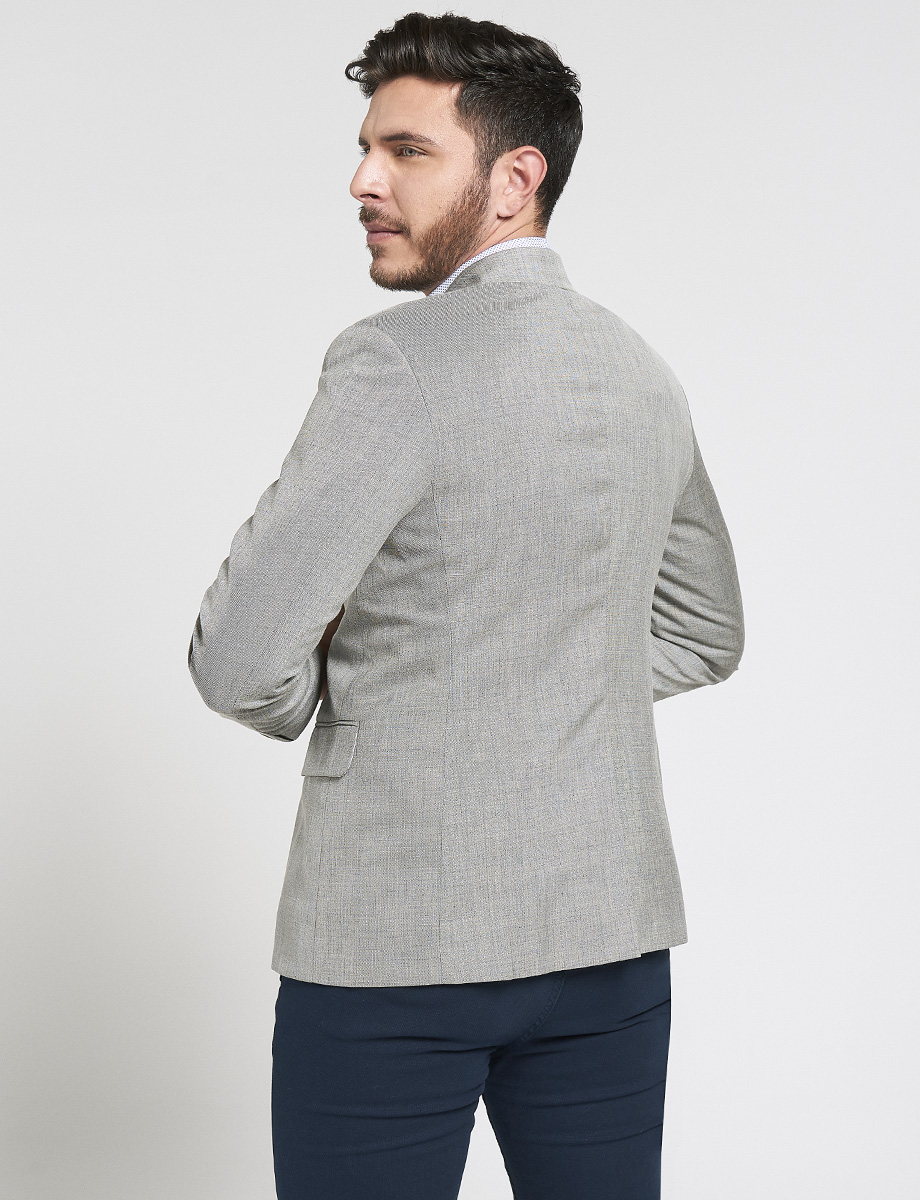 Blazer gris medio 2 botones