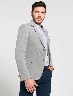 Blazer gris medio 2 botones